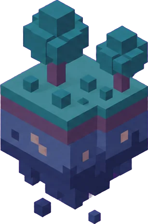A distant floating island