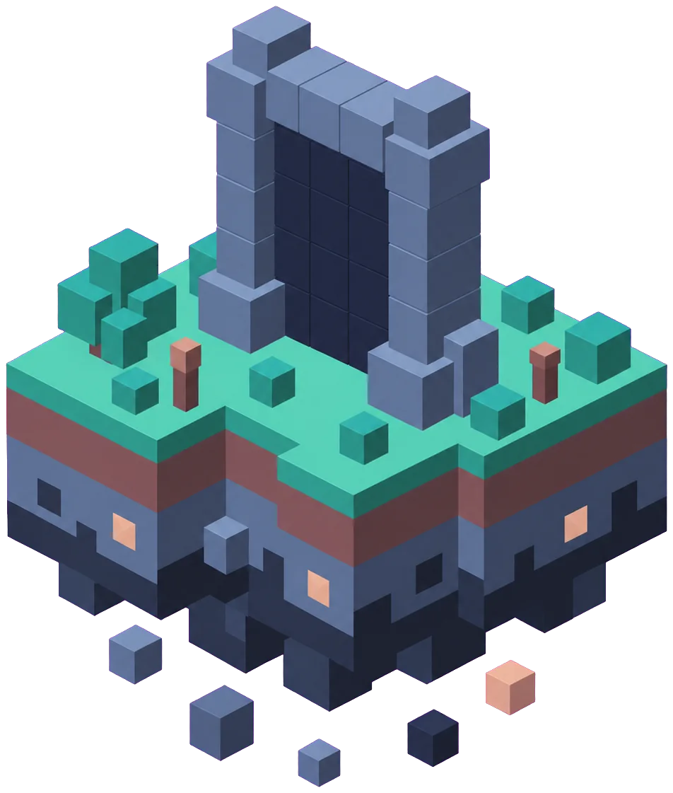 A locked world gate